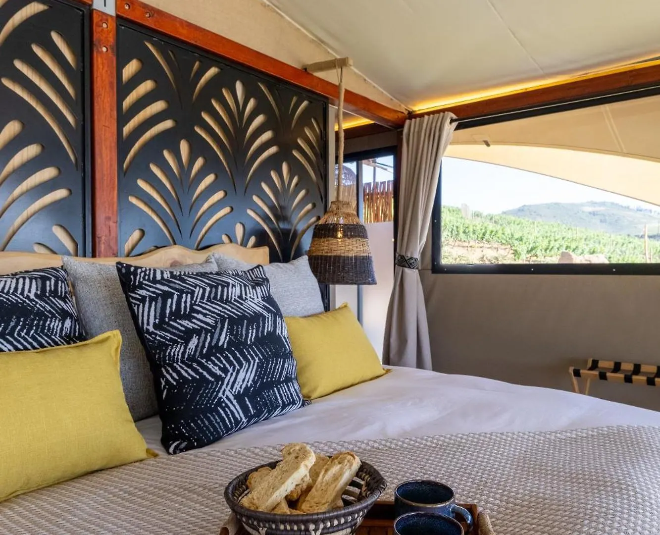 Luxury tent Amperbo Glamping Hotel Cape Town South Africa